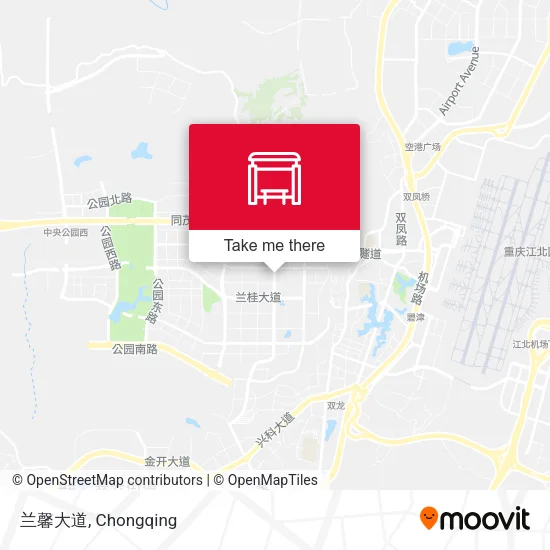 兰馨大道 map