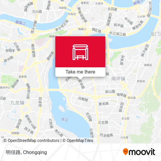 明佳路 map