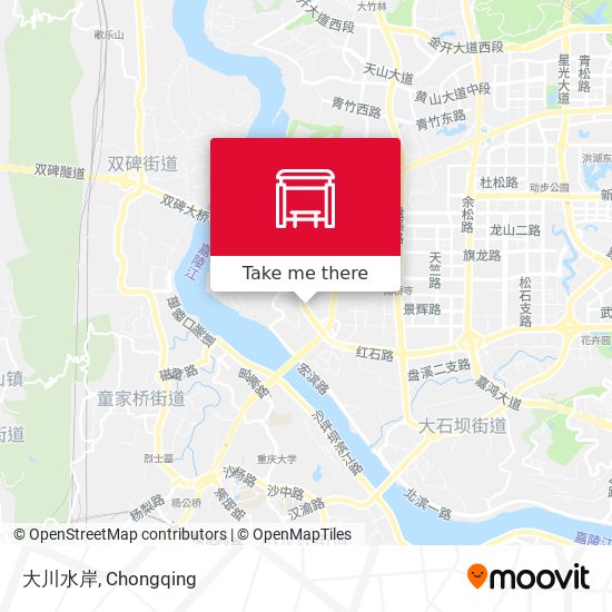 大川水岸 map