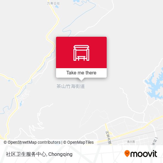 社区卫生服务中心 map