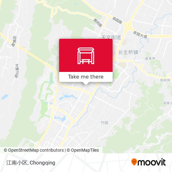 江南小区 map