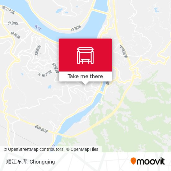 顺江车库 map