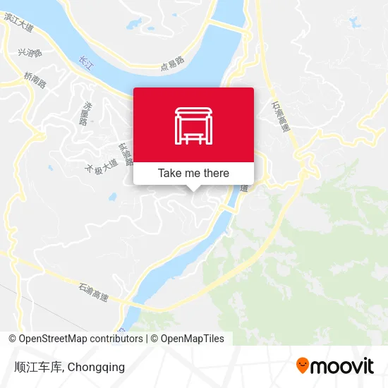 顺江车库 map