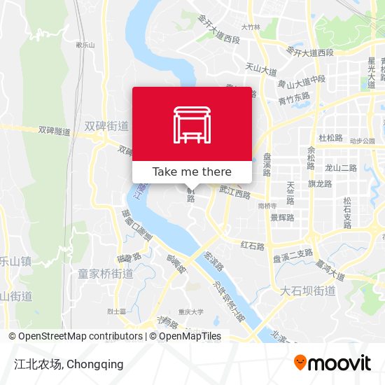 江北农场 map