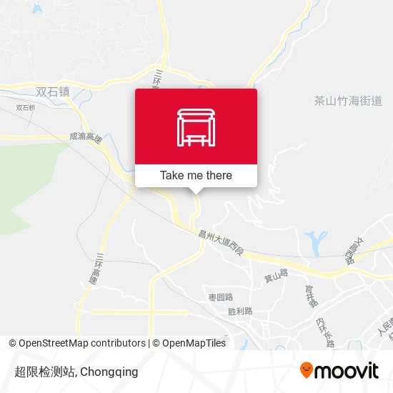 超限检测站 map