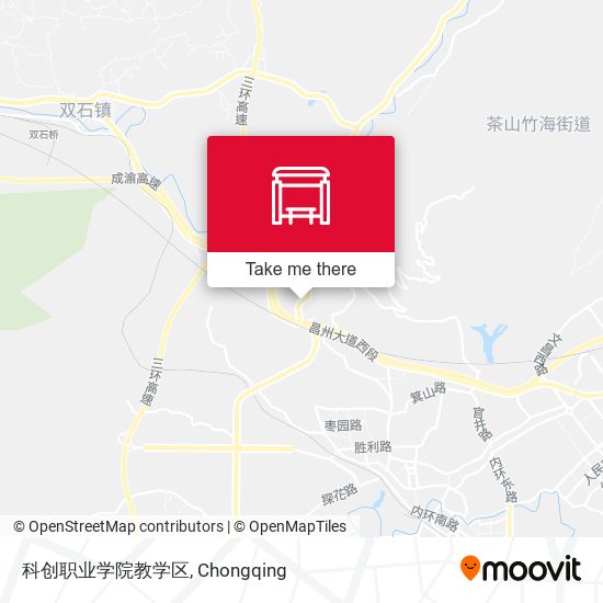 科创职业学院教学区 map