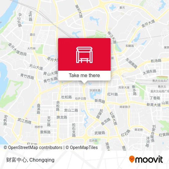 财富中心 map