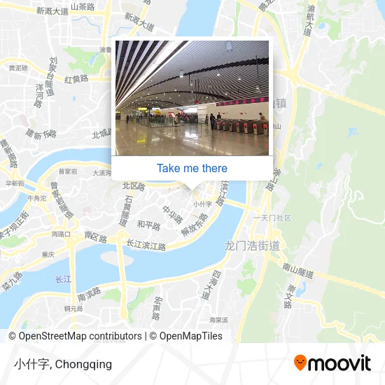 小什字 map