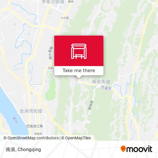 南泉 map