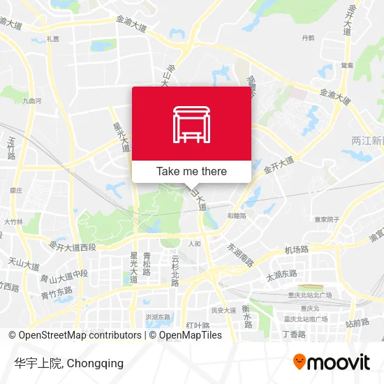 华宇上院 map
