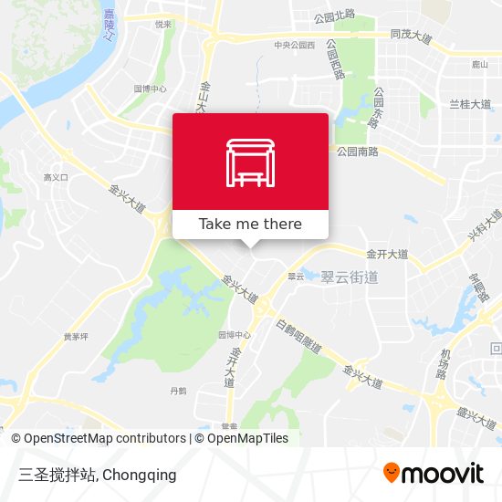 三圣搅拌站 map