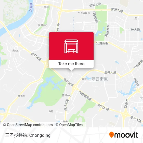 三圣搅拌站 map