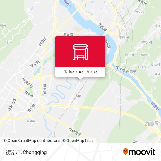 衡器厂 map