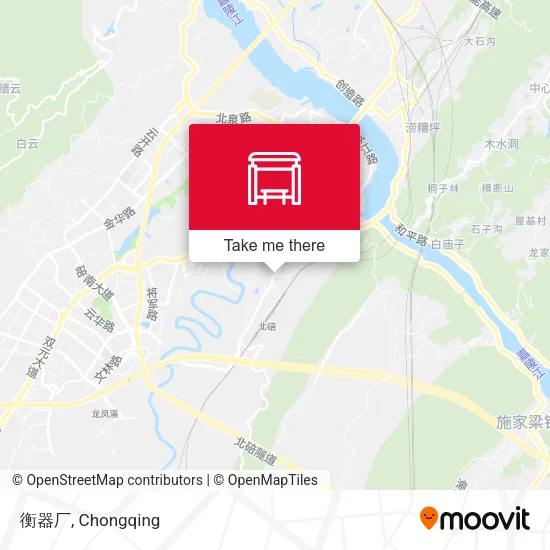 衡器厂 map
