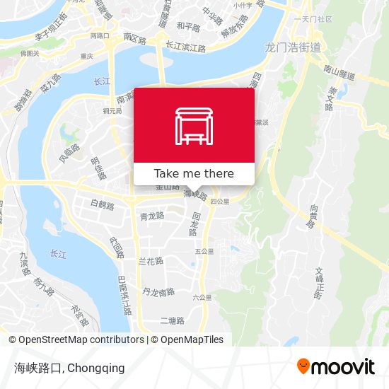 海峡路口 map