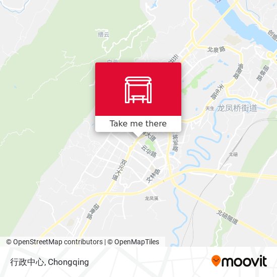 行政中心 map