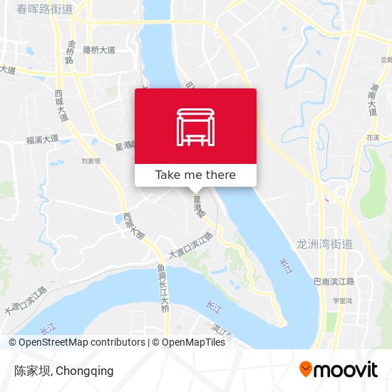 陈家坝 map