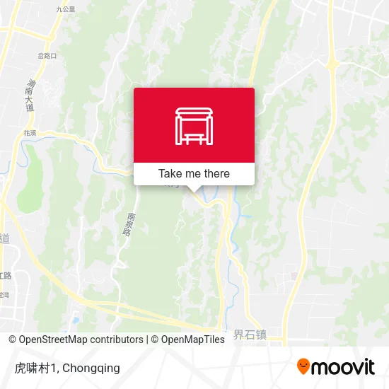 虎啸村1 map