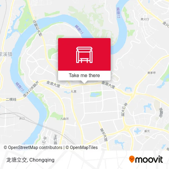 龙塘立交 map