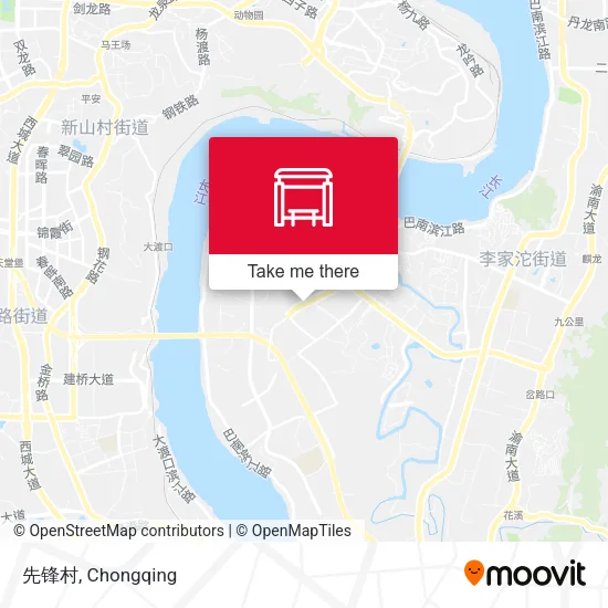 先锋村 map