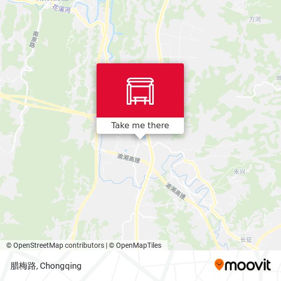 腊梅路 map