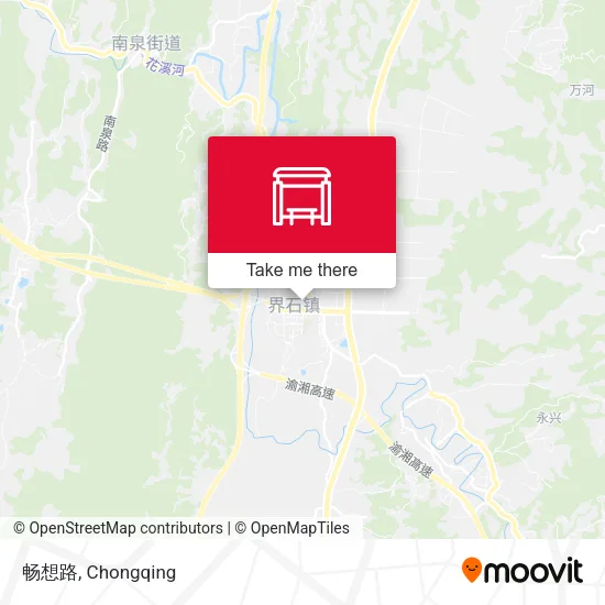 畅想路 map