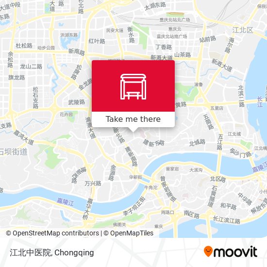 江北中医院 map