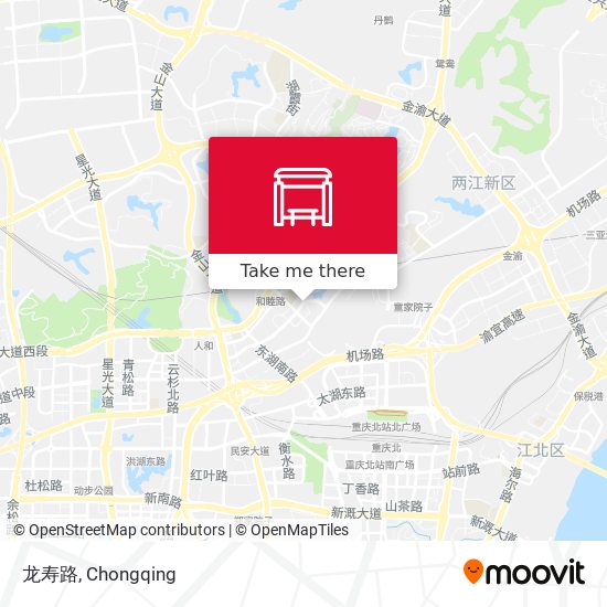 龙寿路 map