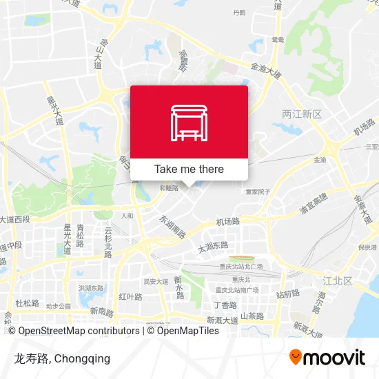 龙寿路 map