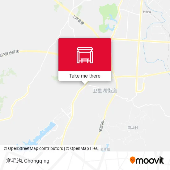 寒毛沟 map