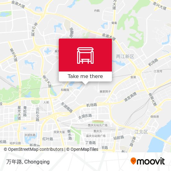 万年路 map