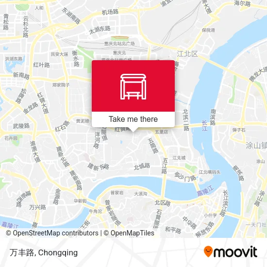 万丰路 map
