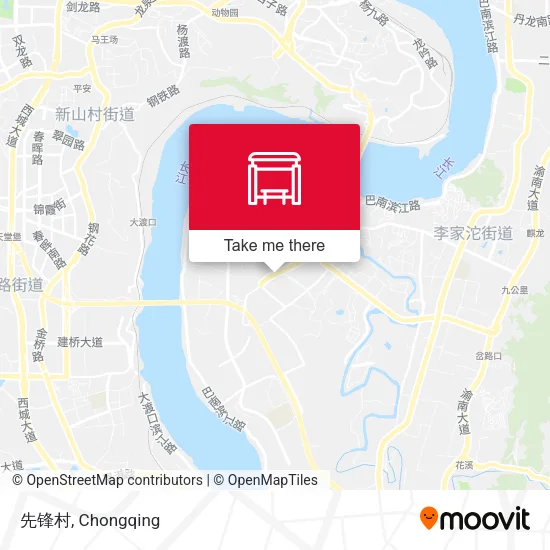 先锋村 map