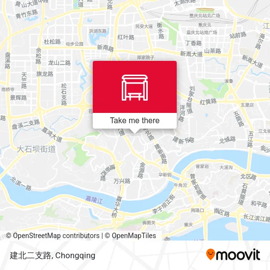建北二支路 map