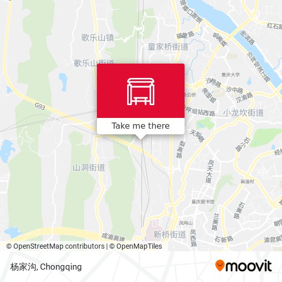 杨家沟 map