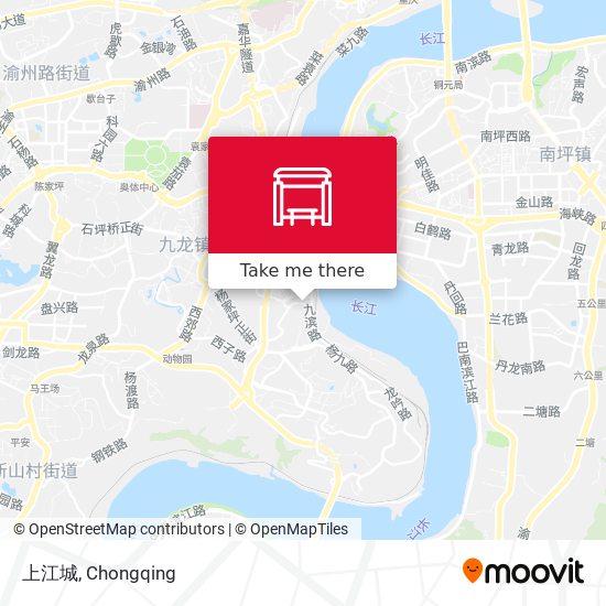 上江城 map