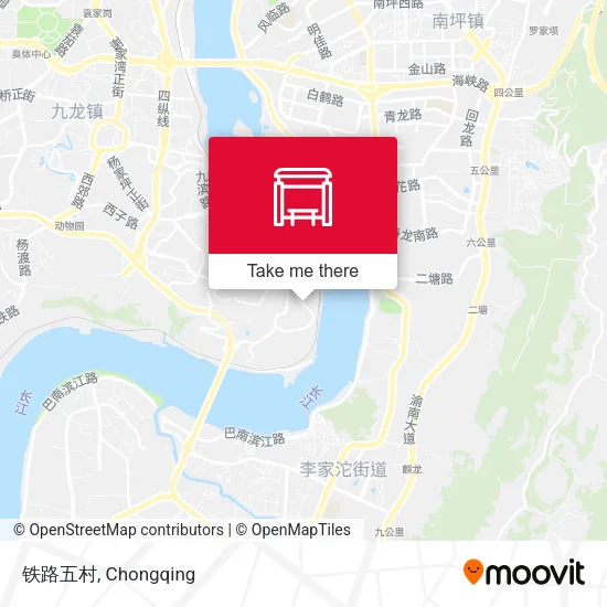 铁路五村 map