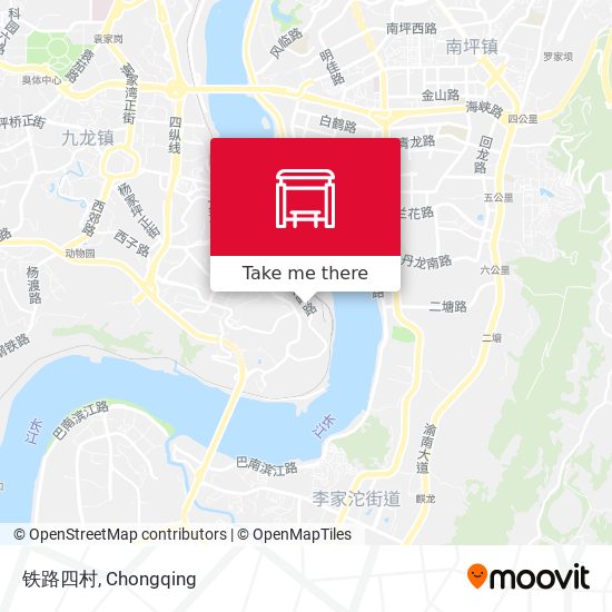 铁路四村 map