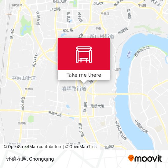 迁禧花园 map