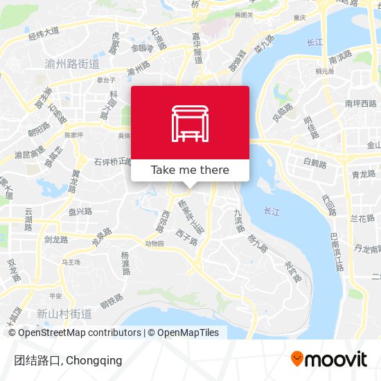 团结路口 map