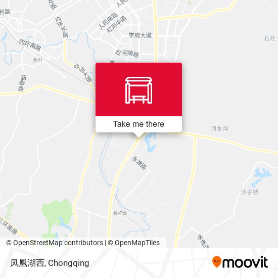 凤凰湖西 map