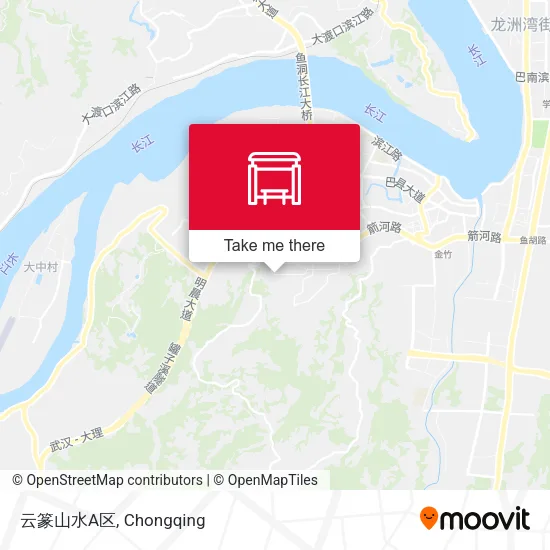 云篆山水A区 map