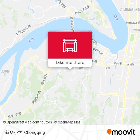 新华小学 map