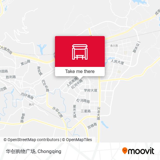 华创购物广场 map