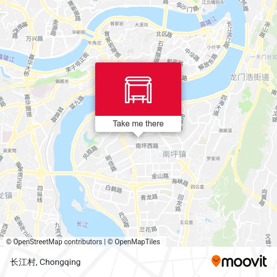 长江村 map