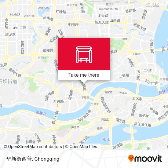 华新街西普 map