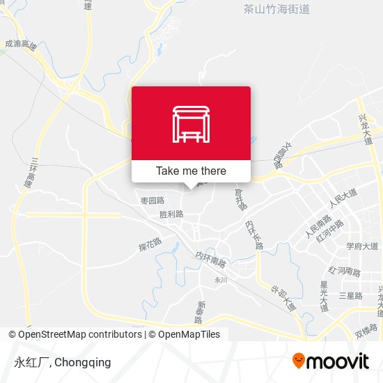 永红厂 map