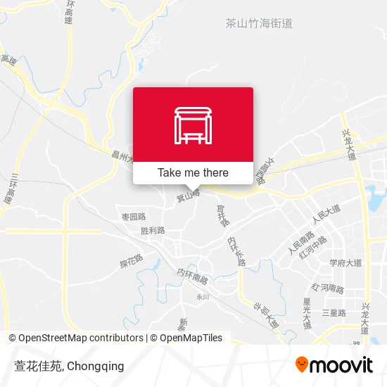萱花佳苑 map