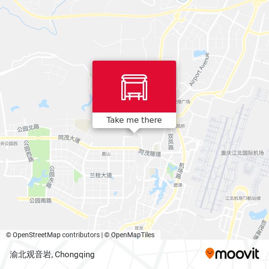渝北观音岩 map