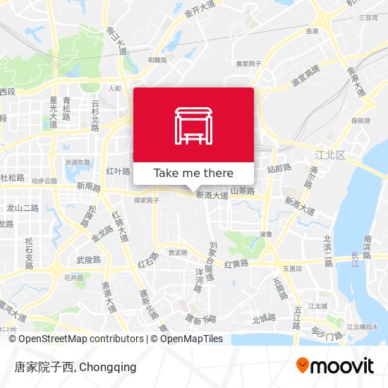 唐家院子西 map